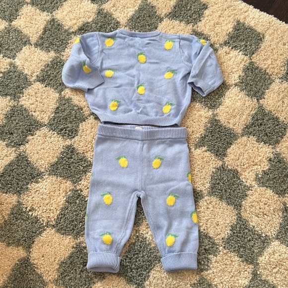 Janie and Jack lemon set - Picture 2 of 3